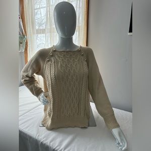 SHEIN Size Medium Cable Knit Sweater
